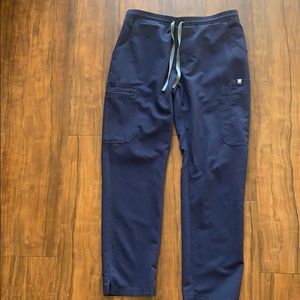 Figs Livingston Navy Blue Scrub Pants